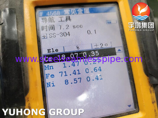 Codo de conexión ASTM A403 WP304H-S para campo industrial, accesorio de tubería de acero inoxidable