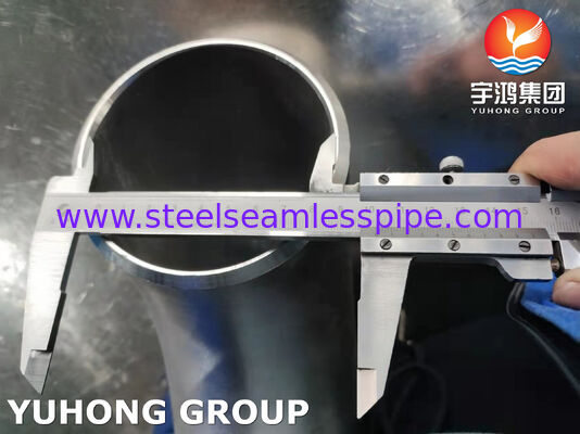 Codo de conexión ASTM A403 WP304H-S para campo industrial, accesorio de tubería de acero inoxidable