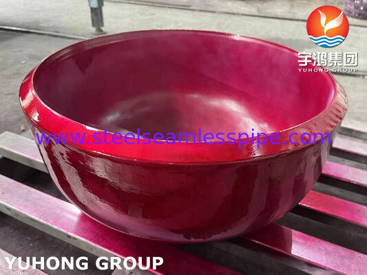 Tapa ASME SA403 WP304 para campo industrial, accesorio de tapa de acero inoxidable