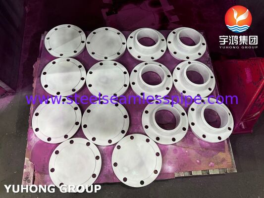 Brida Forjada de Acero Inoxidable Austenítico ASME SA182 F304 para Sistemas de Tuberías Industriales Conforme a la Norma ASME B16.5