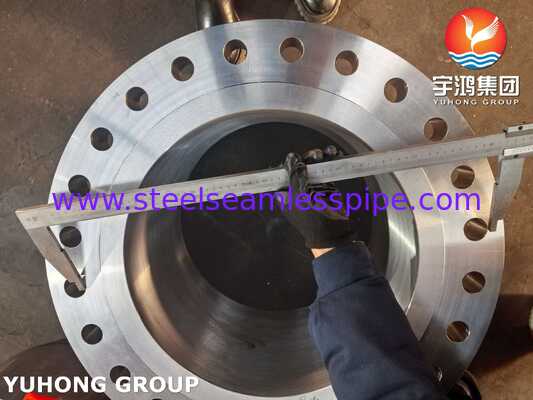 ASME SA105 / SA105N Flange forjado de acero al carbono para sistemas de tuberías industriales