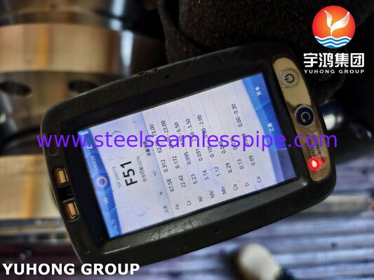 Brida ciega ASTM A182 F51 RF, Brida ciega de acero inoxidable dúplex con cara elevada