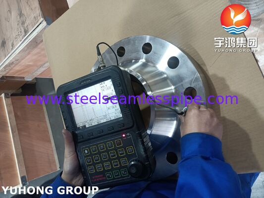 Brida de cuello soldado con cara elevada ASTM A182 F53, Brida WN RF forjada de acero inoxidable dúplex super