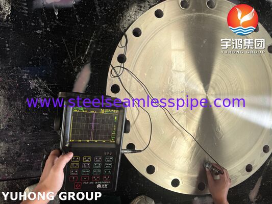 Flanca ciega de acero inoxidable superduplex ASTM A182 F55 con cara elevada de las clases 150 a 1500