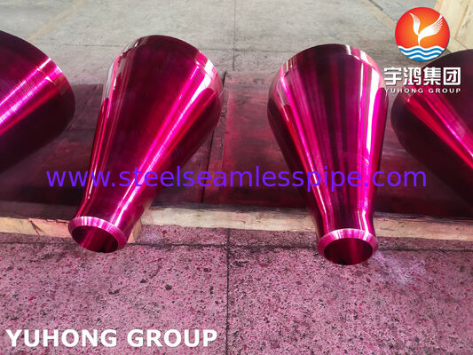 ASTM B564 UNS NO8811 CON REDUCER, reducidor concentrado de aleación de níquel-hierro-cromo forjado para las industrias petroquímica y criogénica