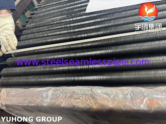 A179 / AL1060 Tubos con aletas enrolladas para intercambiadores de calor y calderas eficientes