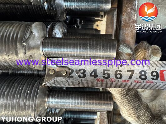 A179 / AL1060 Tubos con aletas enrolladas para intercambiadores de calor y calderas eficientes