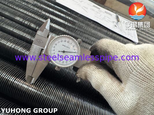 A179 / AL1060 Tubos con aletas enrolladas para intercambiadores de calor y calderas eficientes