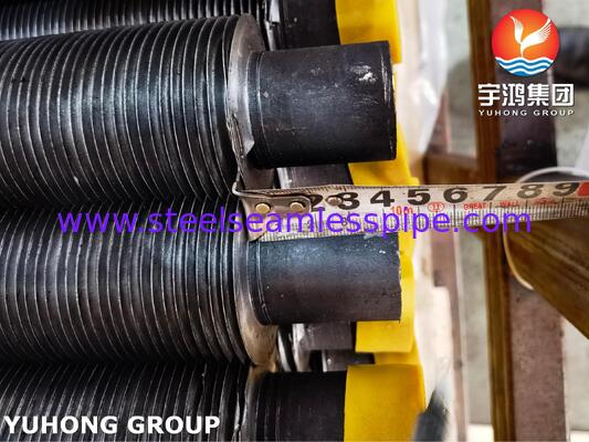 CS Velas incrustadas en tubos A179 para calderas intercambiadores de calor y precalentadores de aire