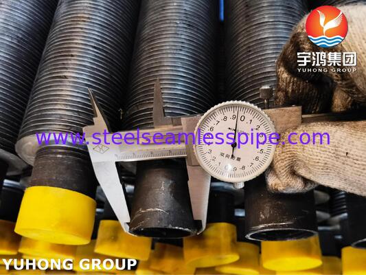 CS Velas incrustadas en tubos A179 para calderas intercambiadores de calor y precalentadores de aire