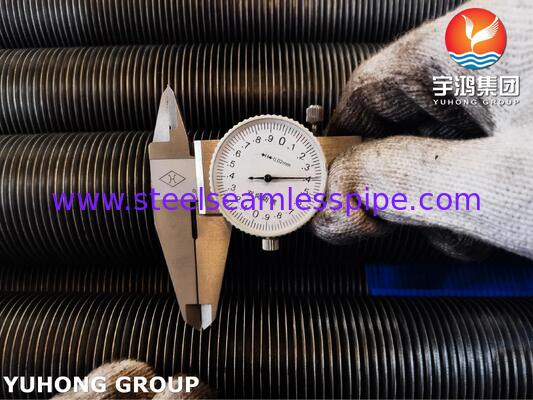 CS Velas incrustadas en tubos A179 para calderas intercambiadores de calor y precalentadores de aire