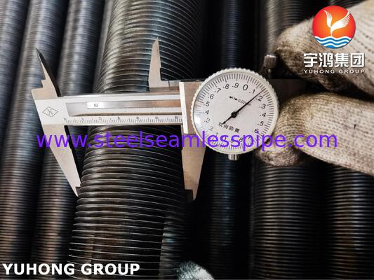 CS Velas incrustadas en tubos A179 para calderas intercambiadores de calor y precalentadores de aire