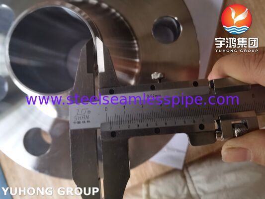 Brida de cuello soldado ASTM A182 F55 S32760 RTJ EN 1.4501 X2CrNiMoCuWN25-7-4