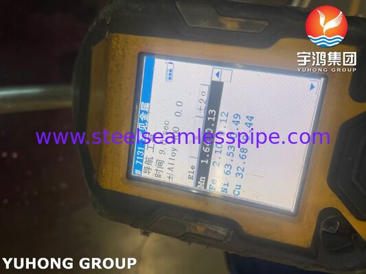 Tubo en U sin costura de aleación de cobre y níquel Monel 400 ASME SB163, intercambiador de calor TEMA, aplicación de intercambiador de calor de carcasa y tubos