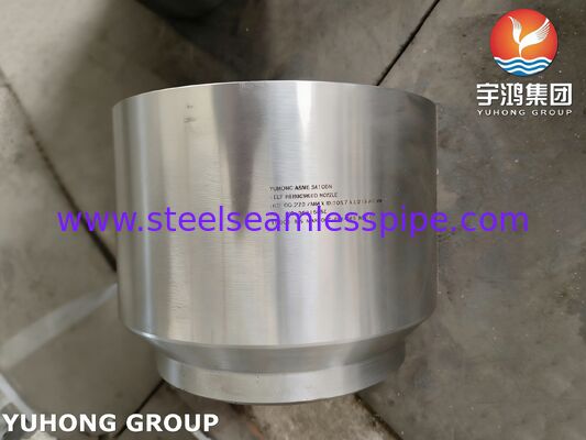 ASTM A105N Forjadoras de acero al carbono ASME Boquillas auto-reforzadas para recipientes a presión