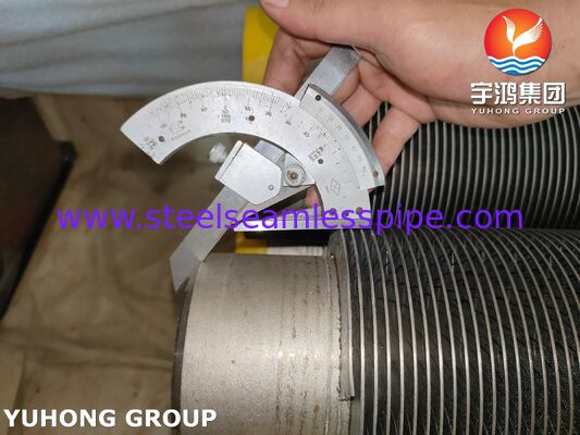 Tubos de acero inoxidable ASTM A312 TP347H para calderas de calor residual