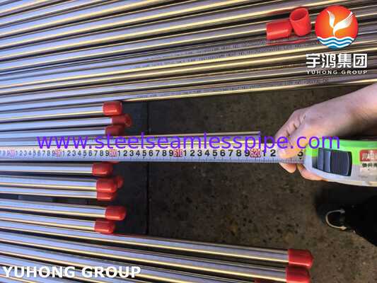 ASTM A249 / ASME SA249 TP316 Tubo de soldadura para intercambiadores de calor de baja a media presión y sistemas generales de transporte de fluidos