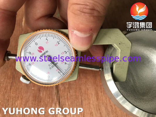 A403 WP304L-S Tapa, B16.9 Acero Inoxidable de Bajo Carbono para Soldadura a Tope para Ingeniería Hidráulica