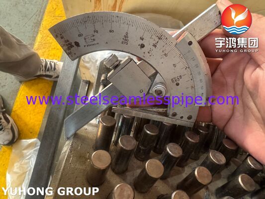 Tubo de aleta con tapones de acero al carbono ASTM A335 P22