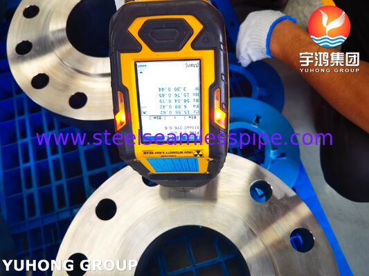 Brida de cuello soldado ASTM B564 UNS N10276 / Hastelloy C276, cara elevada (RF) Clase 150/300/600, para desalinización de agua de mar