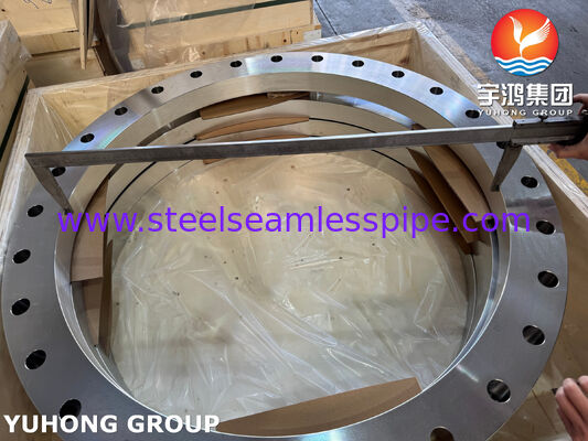 EN1092-1 Tipo 01A Flange de placa A182 F316L Flange de acero inoxidable Flange de cara plana