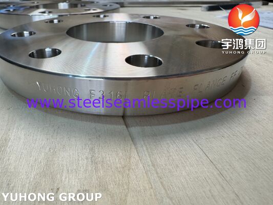 EN1092-1 Tipo 01A Flange de placa A182 F316L Flange de acero inoxidable Flange de cara plana