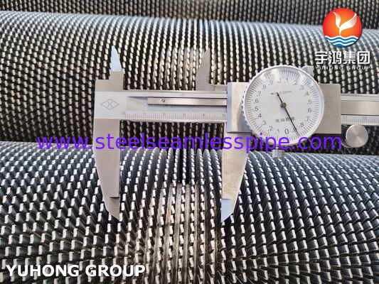 ASTM A312 TP304H Serrated Finned Tubes for Boilers & Heat Exchangers