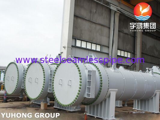 ASME VIII U-Stamp 316L Caparazón flotante y intercambiador de calor de tubo AES para productos petroquímicos