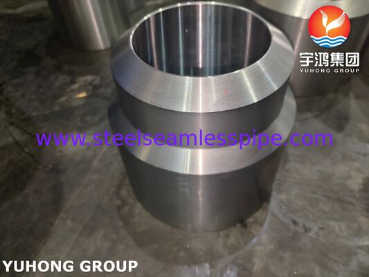 Boquilla de acero al carbono ASME SA350 LF2 CL1 auto-reforzada forjada con refuerzo integral