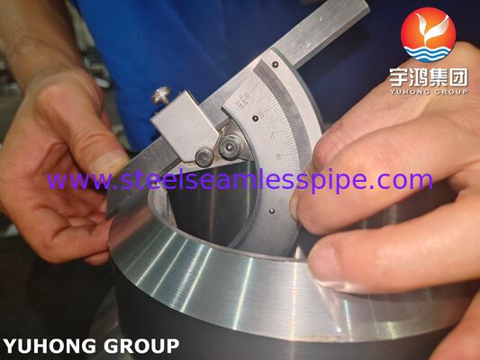 Boquilla de acero al carbono ASME SA350 LF2 CL1 auto-reforzada forjada con refuerzo integral