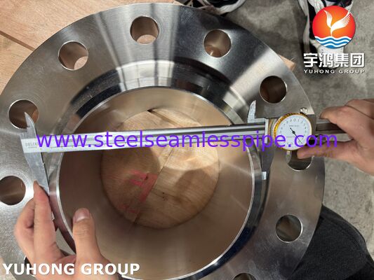ASTM A182 F51 Blind RF Flange Duplex 2205 Forjado, de alta resistencia, resistente a la corrosión para petróleo y gas