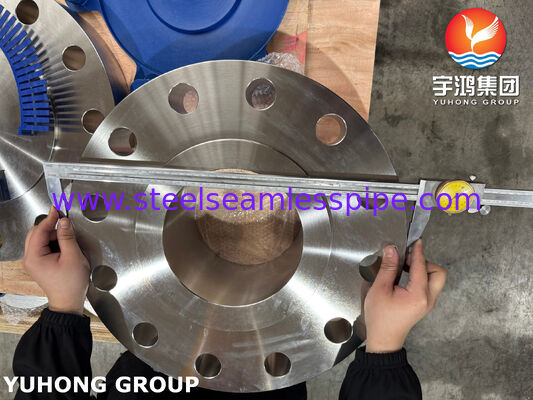 ASTM A182 F51 Blind RF Flange Duplex 2205 Forjado, de alta resistencia, resistente a la corrosión para petróleo y gas