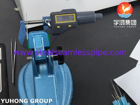 SUS304 17G TW Triple bevelled Medical Stainless Steel Needle Tube For IV Cannula ISO9626