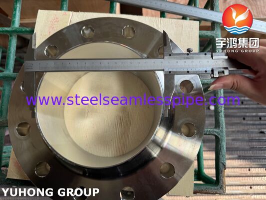 ASTM A182 F316/316L Flange de acero inoxidable Cuello de soldadura / Flange WNRF en el sistema de tuberías