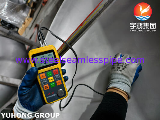Instalaciones de tuberías de acero inoxidable soldadas a tope con casquillo de extremo ASME SA403/ASTM A403 WP304H ASME B16.9