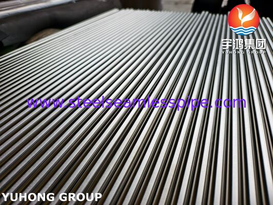 ASTM A789 UNS S32205 Tubos de acero dúplex 450MPa Rendimiento Cl− Resistente al intercambiador de calor