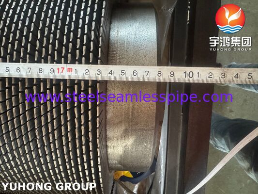 Tubos de aleta dentada ASTM A335 P22 Base y 1Cr13 aletas