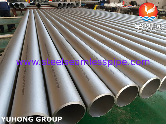 ASTM A376 TP347H Tubo sin costura Nb-estabilizado 515MPa Hasta 900 °C para horno de agrietamiento de supercalentador
