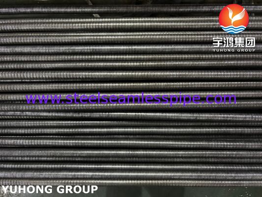 Tubos extrudidos con aletas para condensadores refrigerados por aire (ASTM A192 + Aluminio 1060)