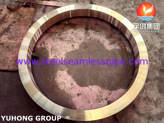 Anillo de níquel de cobre SB171 C70600 mecanizado a medida por CNC para equipos marinos