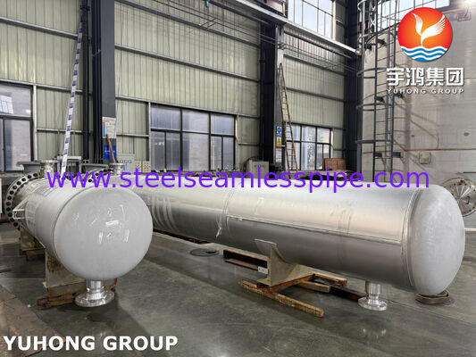 Tubo de haz de intercambiador de calor de acero inoxidable 316 ASME SA240 TEMA BEM