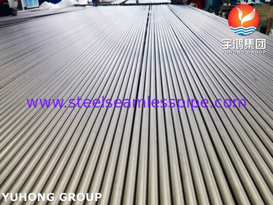 Tubo SMLS de titanio ASME SB338 UNS R50400 Grado 2 para aplicaciones industriales
