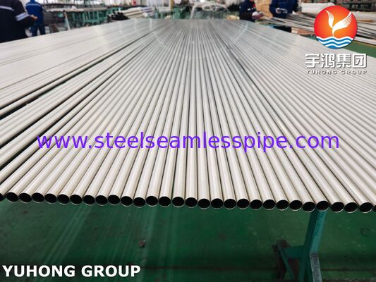 Tubo SMLS de titanio ASME SB338 UNS R50400 Grado 2 para aplicaciones industriales