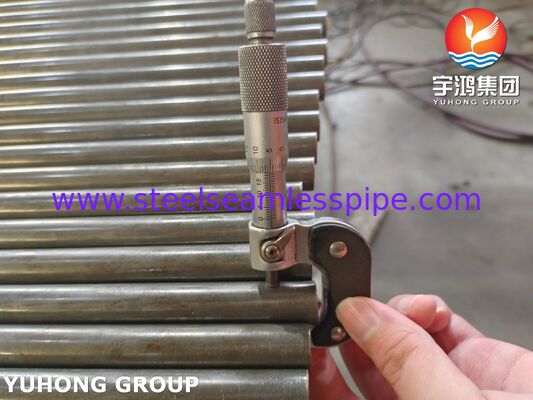 Tubo sin costura de acero inoxidable ASTM A268 TP410 1.4006 Tubo de horno para la industria de refinación