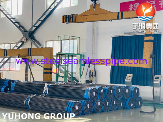 Tubos de acero sin costura 12Cr1MoVG (12Х1МФ) ТУ 14-3Р-55-2001, GB/T 5310 para calderas de alta presión y intercambiadores de calor de cuero