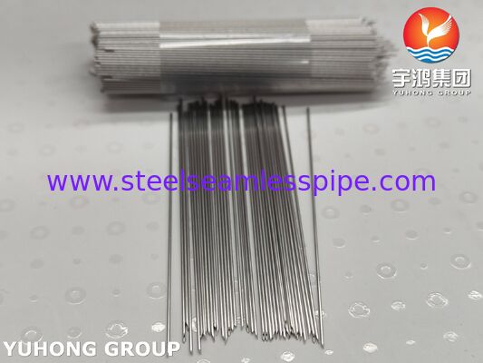 SUS304 Intravenous Indwelling Needle Tube For Medical IV Catheter , Back Cut Needle Tip