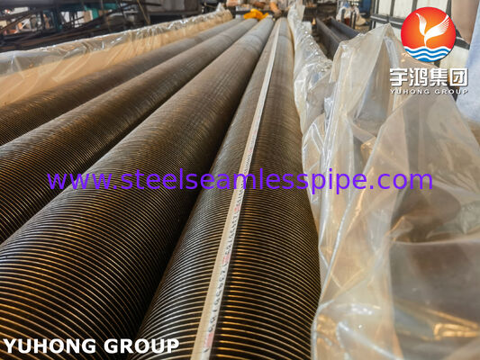 ASTM A269 TP321 HFW Finned Tubes for Waste Heat Recovery