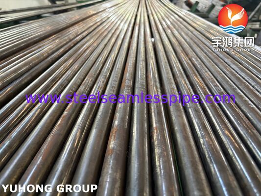 ASME SA179 Tubo sin costuras de acero al carbono muerto para intercambiador de calor y condensador