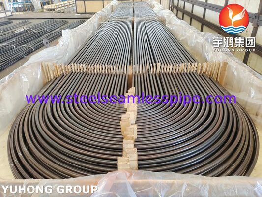 Heat Exchanger Tube ASME SA179 Seamless Carbon Steel U Bend Tube For Oil Refinery