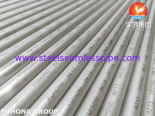 ASME SA213 TP316L Seamless Tube for Heat Exchanger, Boiler & Superheater